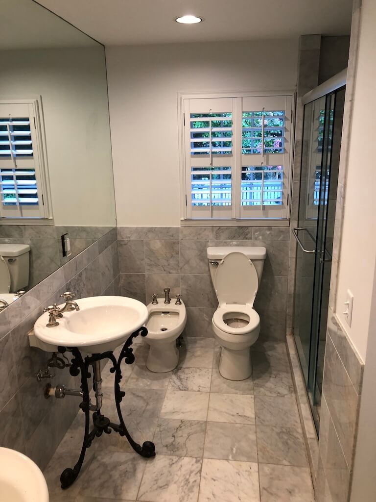 Norcross Bathroom Remodel before Original Builders