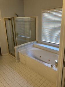 Before Dunwoody Bathroom Remodeling Contractor outdated shower