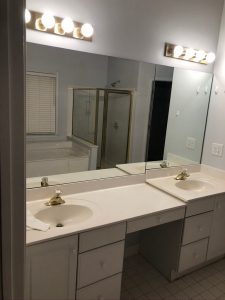 Before Dunwoody Bathroom Remodeling Contractor outdated Vanity